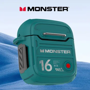 오리지널 몬스터 V5.3 블루투스 헤드폰, XKT16 무선 HIFI 사운드 이어폰, 저지연 게이밍 이어버드, 긴 대기 시간 헤드셋
