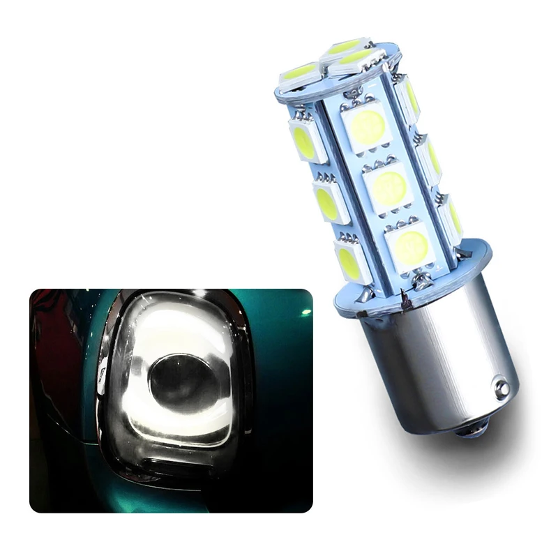 RV ķī ƮϷ ڵ Ʈ Ʈ  LED ׸ , 12V 6000K 1156 1141, 18SMD, 10 