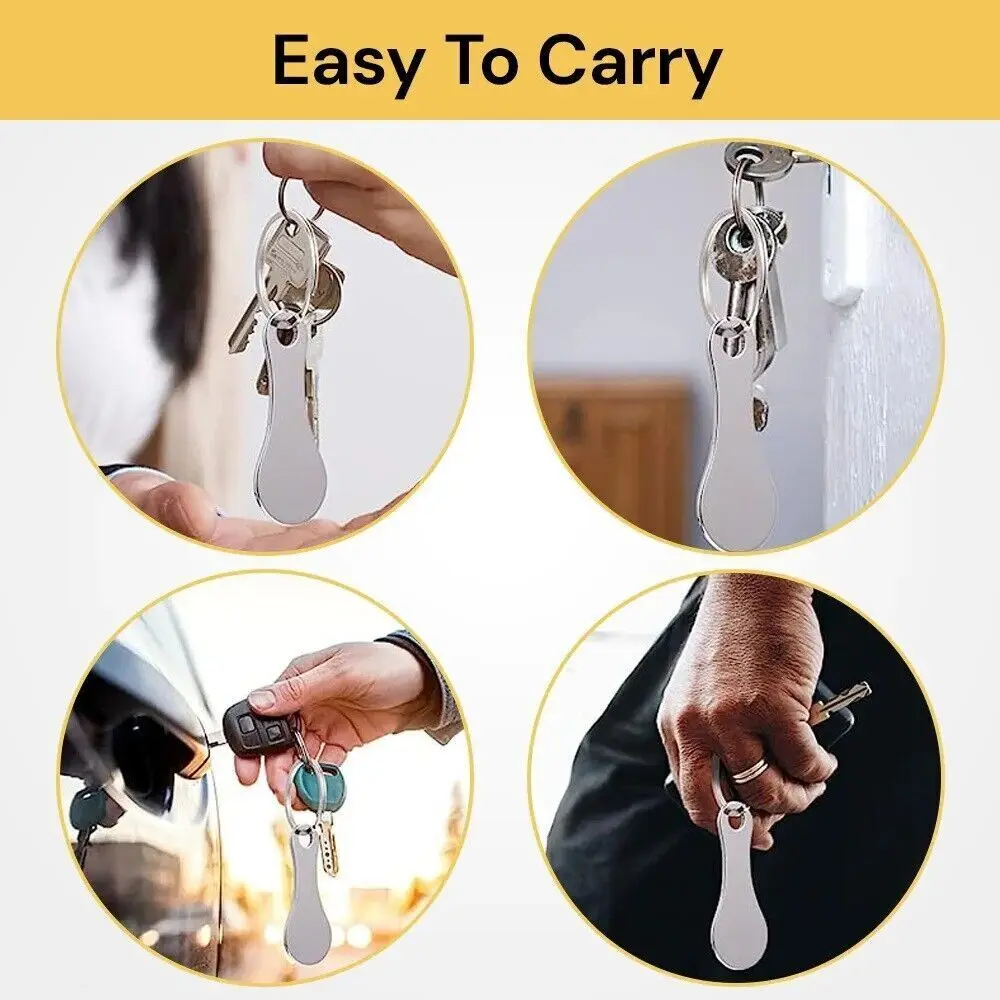 탈착식 쇼핑 트롤리 토큰 키 링 코인 언락커, 알디 콜스 울워스, 신제품 자동차 액세서리 - AliExpress