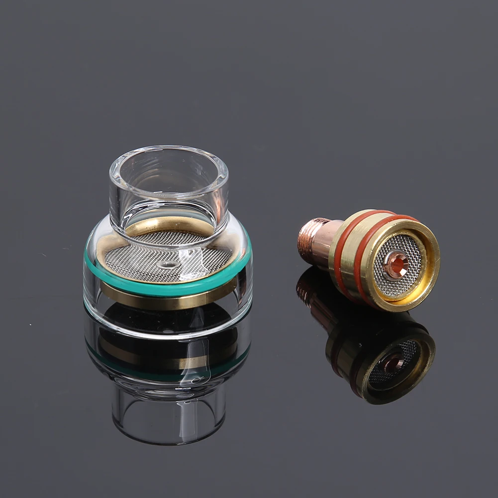 Welders Tig Nozzle Kit Torch Kit Argon Arc Tool Easy Operate for WP-17/18/26 Gas Lens Glass Cup Welding Accessories gas torch,welding torch