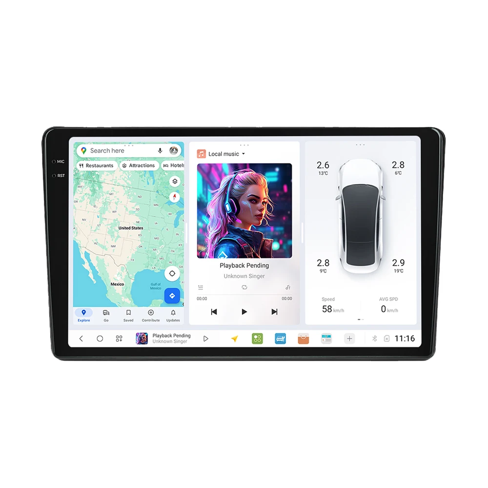 DUDUAUTO Android 13 Carplay Für Citroen Berlingo 2 B9 Peugeot Partner 2008-2019 Auto Radio Multimedia Player DSP WIFI + 4G Stereo – Detail 5