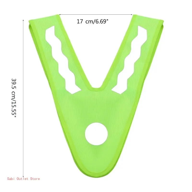 Kids Safety Vest Reflective Jackets Yellow Fluorescent Vest for School Outdoor