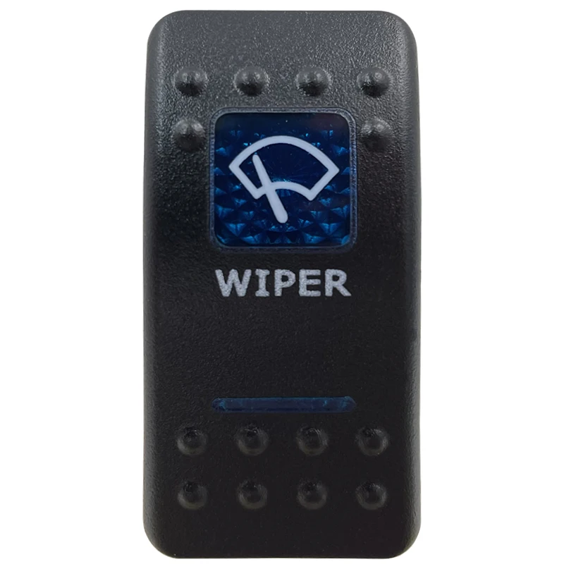 Blue LED Rocker Switch Button - Enhanced Interior Lights & Camper Accessories