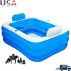 Inflatable Adult Bath Tub 2 Person With Foldable Portable Feature Indoor and Outdoor Spa 160*120*60CM Ultimate Comfort and 1