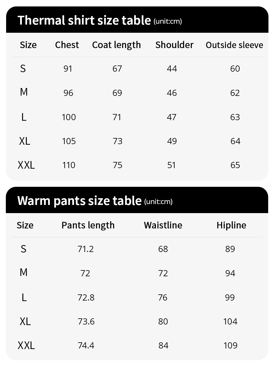 Men's Thermal Underwear Long Johns image 2
