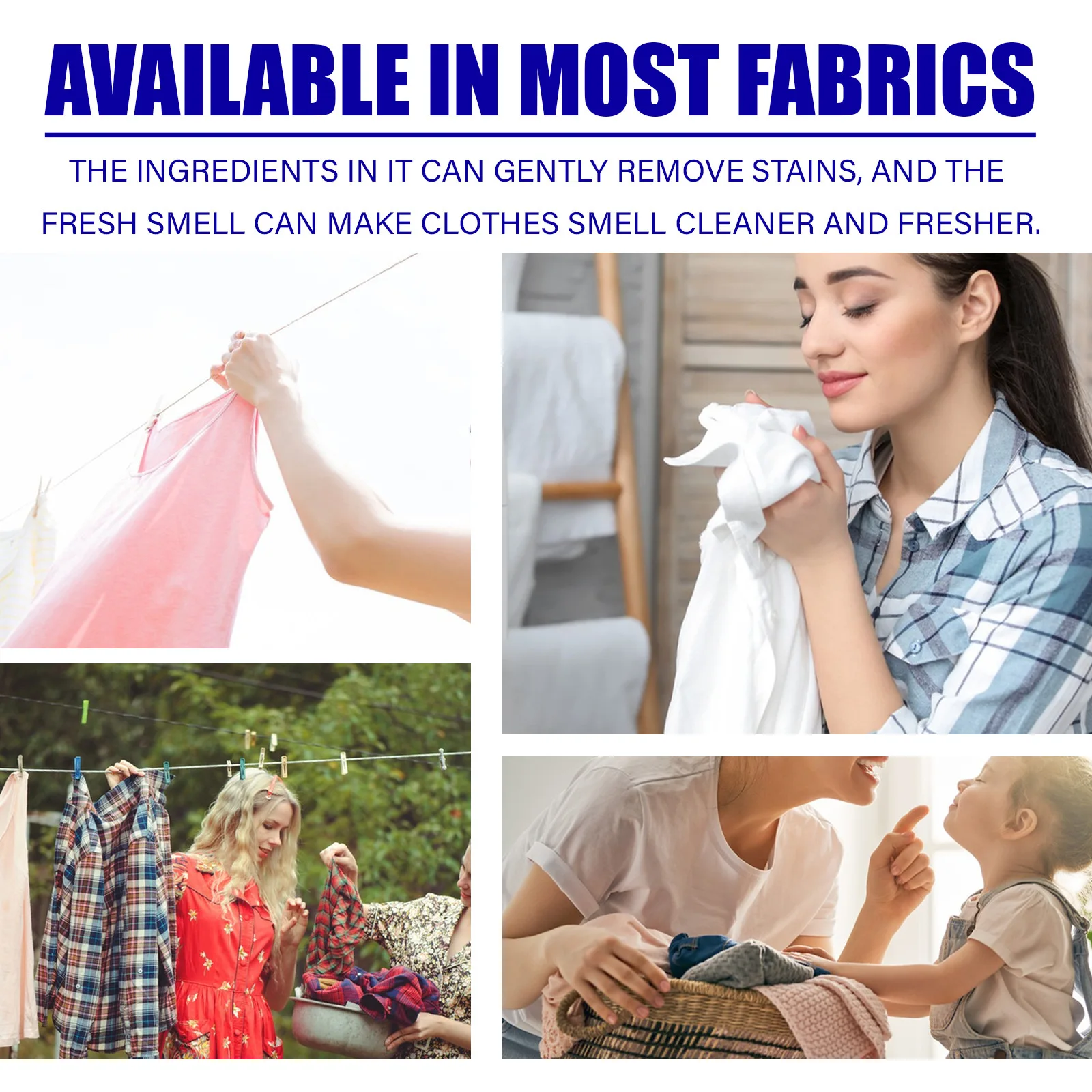 Laundry Tablets Dirt Odor Removal Laundry Fragrance Enhancer Anti Static Cloth Softener Lasting Fabric Softener Cleaner