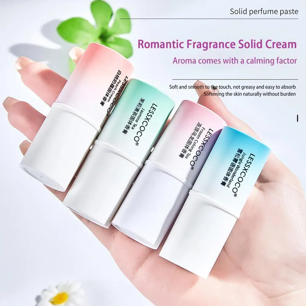 

1pc Sweet Peaches Solid Perfumes Balm Stick for Women Men Long-lasting Fresh Fragrances Portable and Easy To Use Women Cosm F9B3