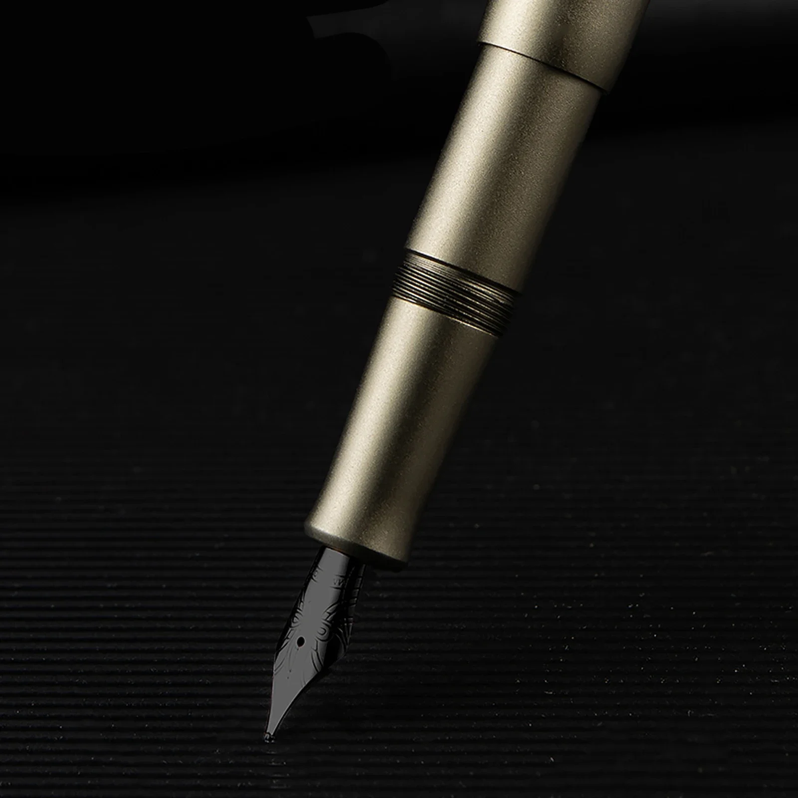 New Hongdian M2 Fountain Pen Mini Black Forest Metaverse design 26# Nib School Office Supplies Writing Stationery Pocket pens fountain pen