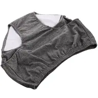 1PC Adult Incontinence Diaper Elderly Reusable Washable Nappy Cushion Cotton PVC Layer Urinary Diapers Random Color 1