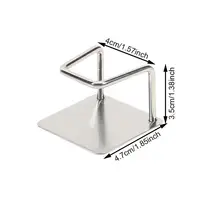 Nouveau support mural universel pour pèse-personne, fixation sans trace, design peu encombrant, adapté à la maison et aux salles de bain 4