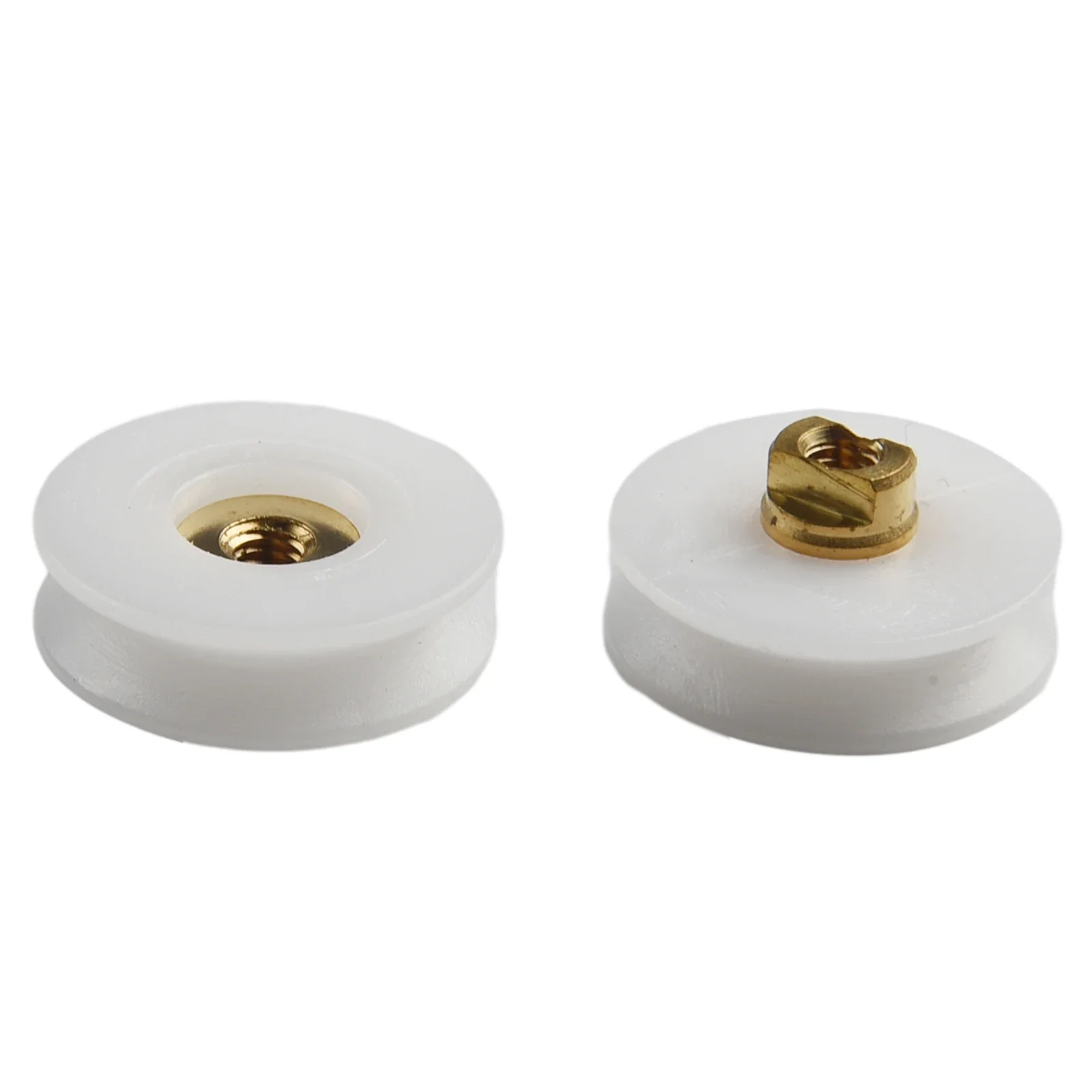 

Pulley Shower Door Rollers Arc Push Bathroom Accessories Glass Door Hanging Wheel Shower Pulley Diameter 22.5mm