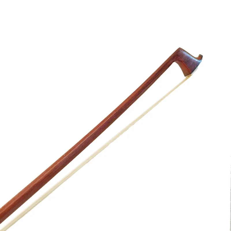 High Quality Full Size Violin Bow 4/4 Fiddle Bow Advanced Brazil Pernambuco Bow White Horsehair Snail Ebony Frog Paris Eye Inlay