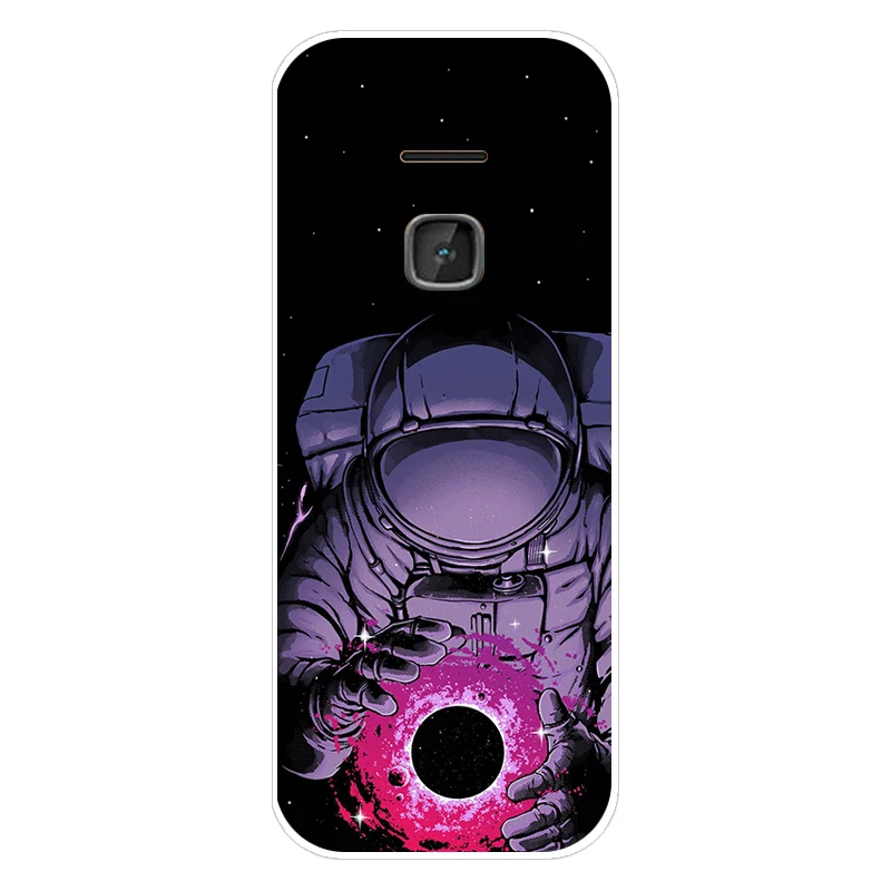 Luxury Painted Clear Silicone Phone Case - Protective Back Cover