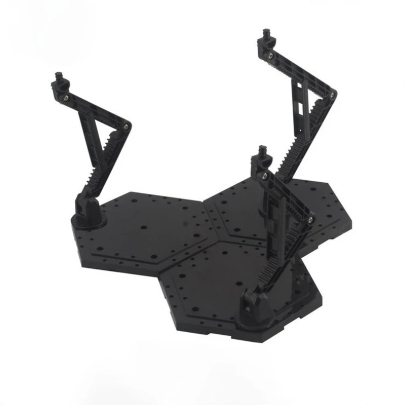 Plastic Action Base Stand 3 in 1 Display Support for MG HG RG Action Figure Model Dolls 5 Colors Model Display Base 1Pc action figure