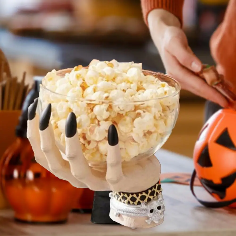 Witch Hand Snack Bowl Stand Reusable Witch Hand Bowl Rack Halloween