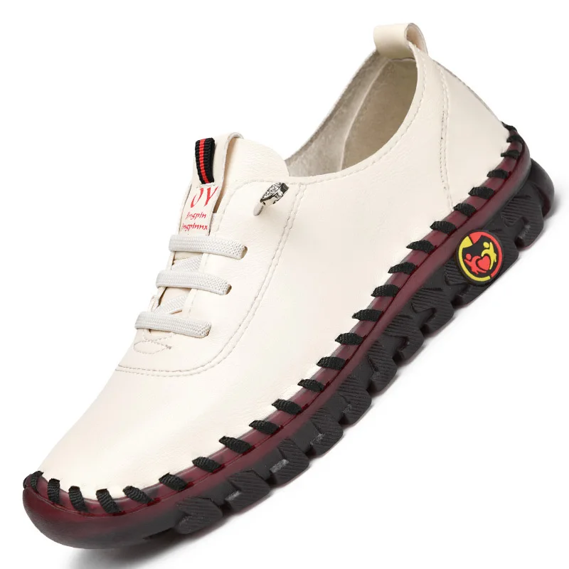 Sneakers Women Shoes Platform Loafers Lace Up Leather Flat Slip-On Spring Casual Mom Shoe Mujer Zapatos Chaussure Femme women shoes,casual shoes,women sneakers,women flats