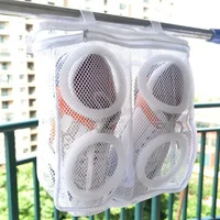 Shoes Washing Machine Shoes Bag Travel Shoe Storage bags Portable Mesh Laundry bag Anti-deformation Protective Clothes organizer 1