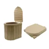 Engraved Logo Outdoor Portable Toilet Camping Folding Toilet Portable Camping Travel Toilet 1
