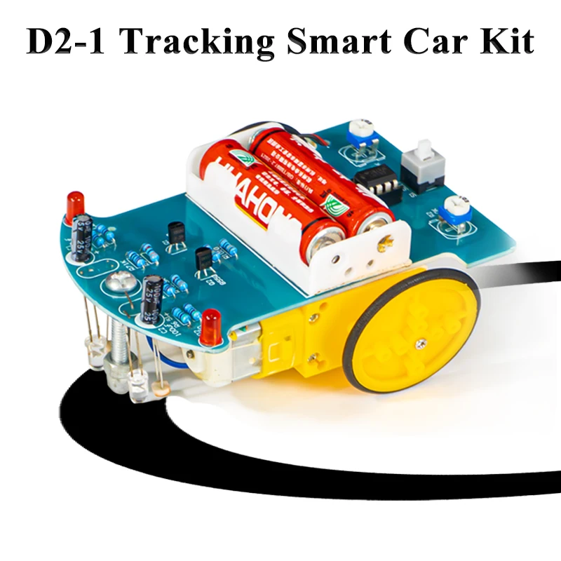SmartRobotCarDIYKitsD21IntelligentTrackingLineAutomobile