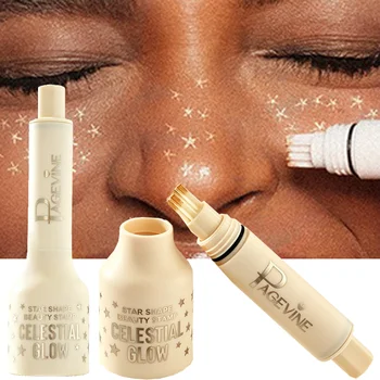 Matita per lentiggini Face Star Pen, stampa effetto naturale, punti finto-cornice, ad asciugatura rapida, coprente, impermeabile, a lunga durata, strumento cosmetico per il trucco