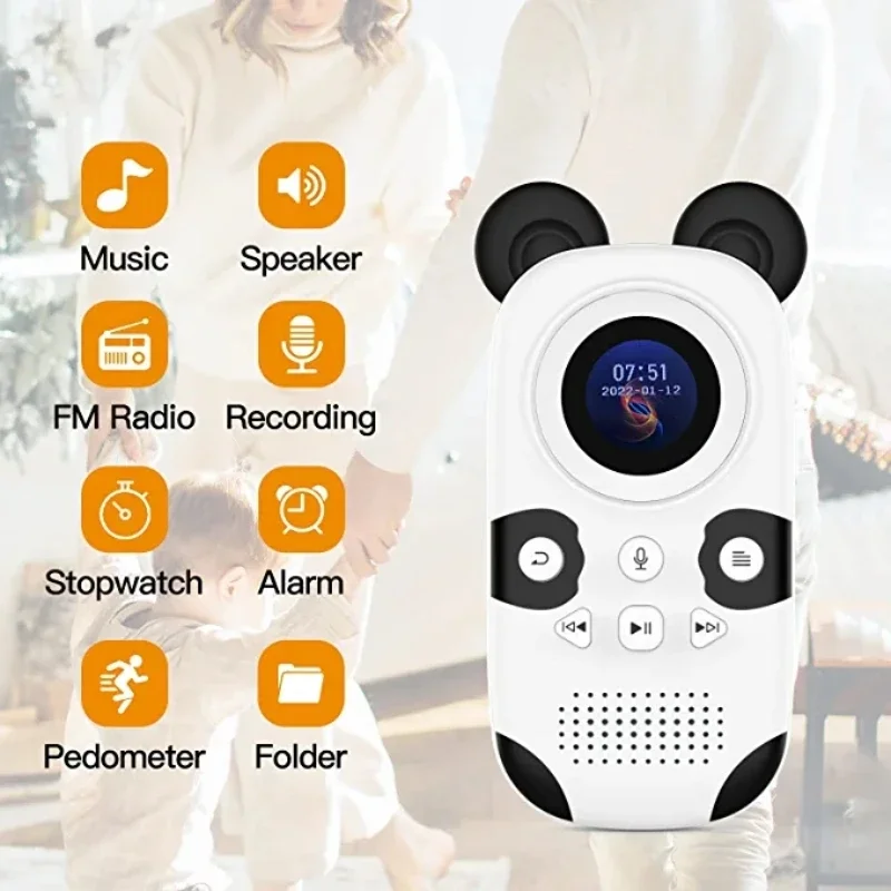 RUIZU X68 X31 스포츠 블루투스 MP3 플레이어, 무손실 클립 음악 플레이어, FM 라디오 녹화 비디오 전자책 만보계 지원, 16 -128GB