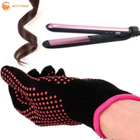 Gants de coiffure pour Salon de coiffure, 1 pièce, lisseur de cheveux Double face, pour permanente, friser, résistant à la chaleur 1
