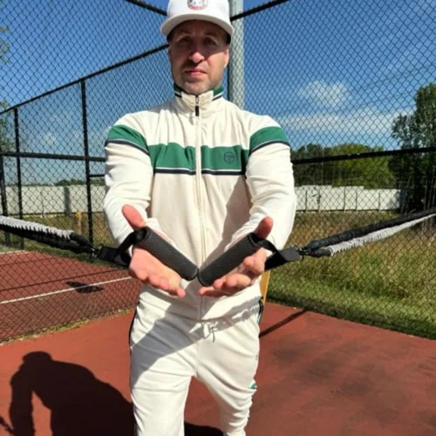 Resistance Band SuperSet Bands Made for Bodybuilding. Contains 2 of Each: 60lbs, 40lbs, and 15lbs