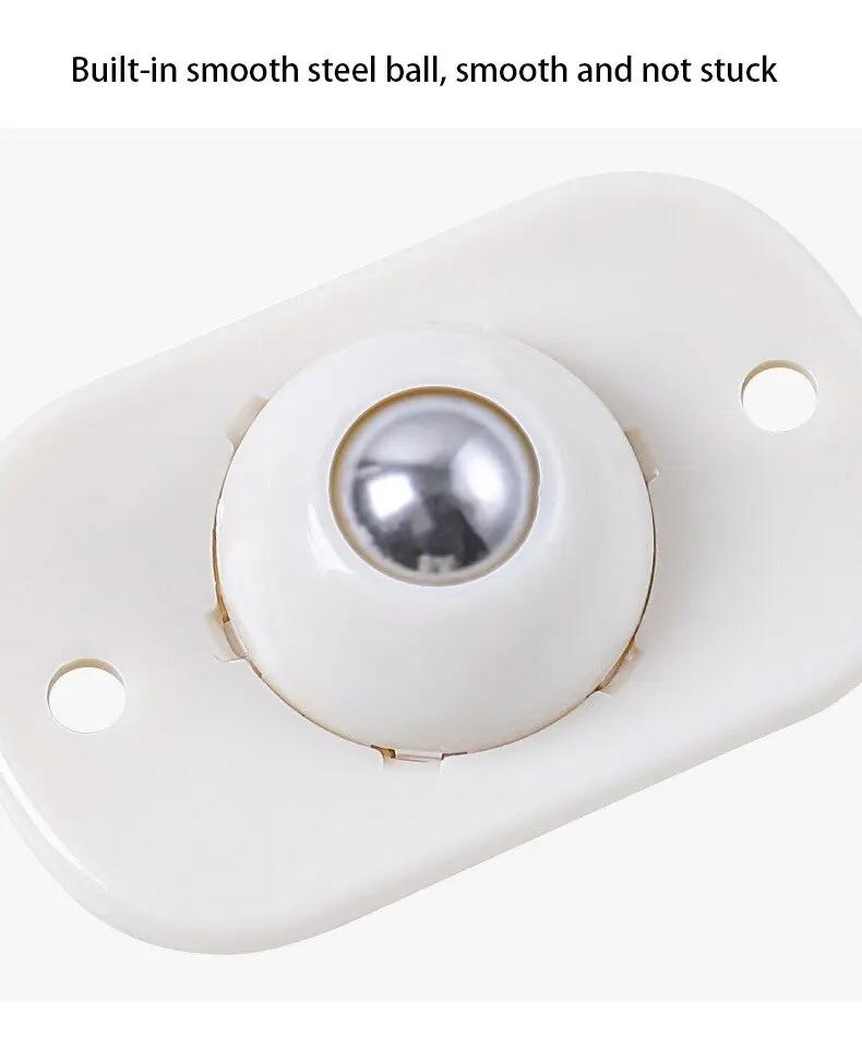 S7f22b2da99514ea0bf45ded0036b4b13Y 4/12/20Pcs kółka do mebli Roller ze stali nierdzewnej samoprzylepne kółka do domu 360 stopni obrotowe kółko uniwersalne