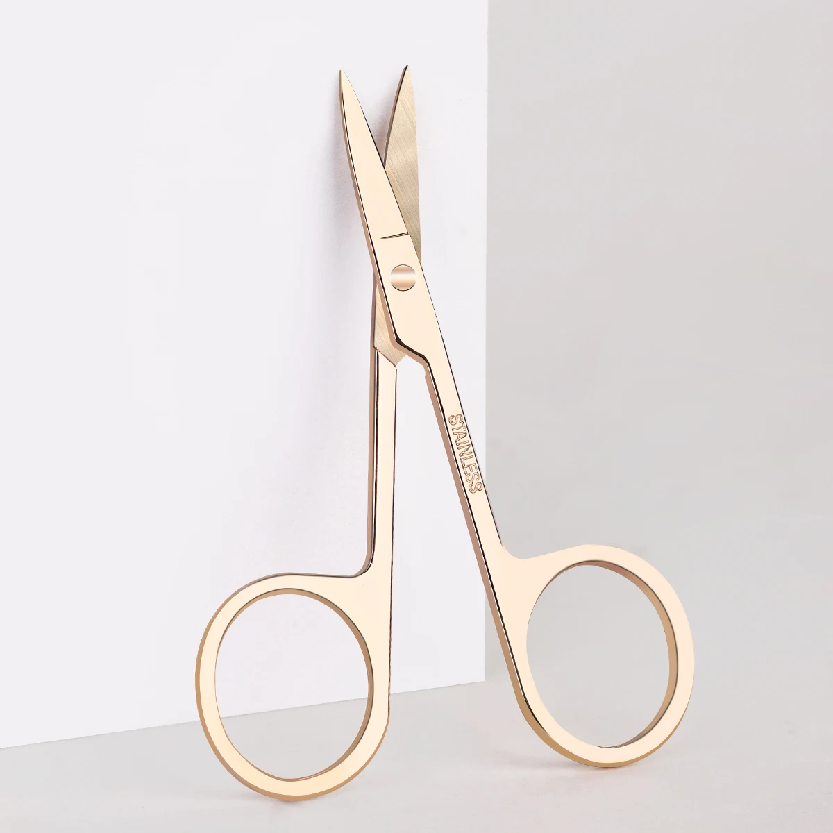 Stainless Steel Eyebrow Scissors Eyebrows Nose Hair Tip Trimmer Men Women General