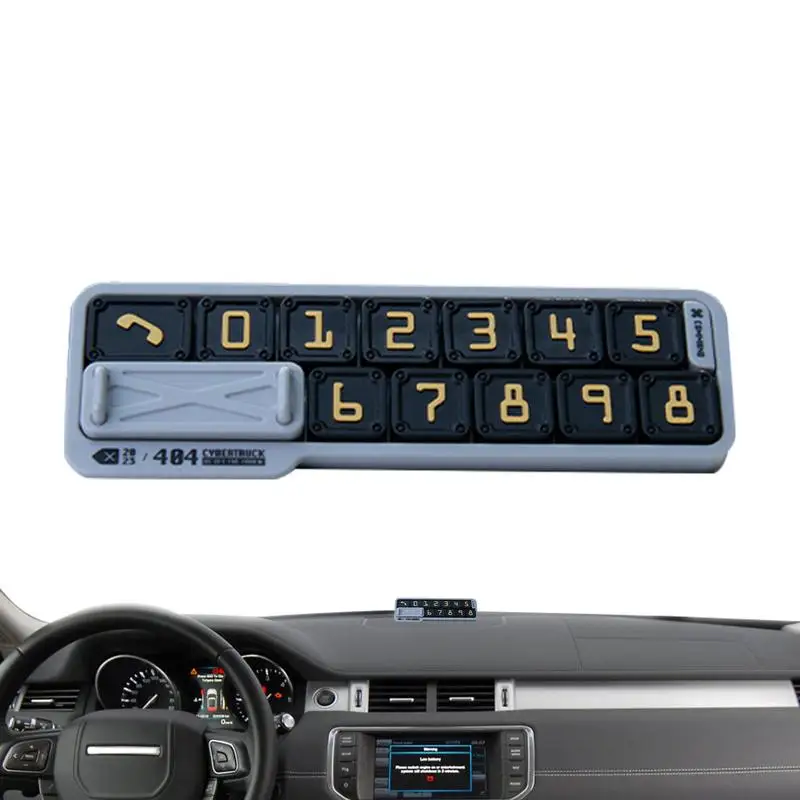 

Автомобильная парковочная табличка в стиле ретро, временная металлическая Легкая отделка, декоративные принадлежности для временной парковки