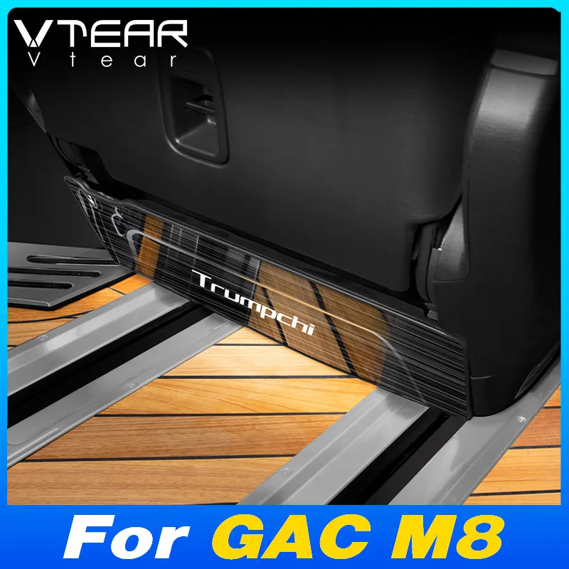 Vtear Car Seat Back Anti-Kick Cover Mats Styling Interior Modification Protection Accessories For Gac M8 Trumpchi