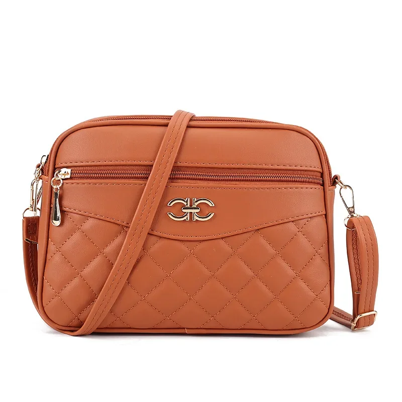 Women Shoulder Bag Four Layer High Capacity Crossbody Shoulder Square Handbag women shoulder bag