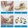 12PCS Dinosaur Fossil Digging Kit Dinosaur Eggs Toy Blind Box Toys For Kids Early Educational Toys Archaeology for Children Gift 3