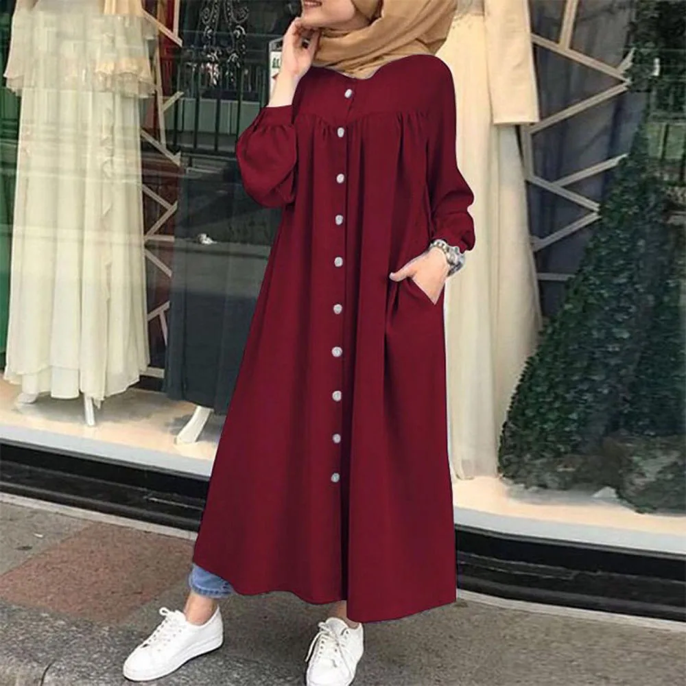 

2023 Abaya Дубай мусульманский модный хиджаб платье кафтан мусульманская одежда африканские макси платья для женщин Vestido Robe Musulman De Mode