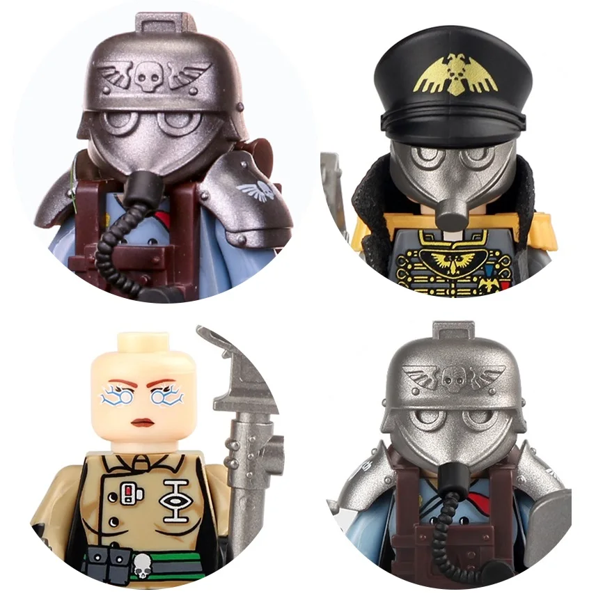 

8Pcs Set New 40K Intercessor Squad Action Figure Mini Buliding Blocks Bricks