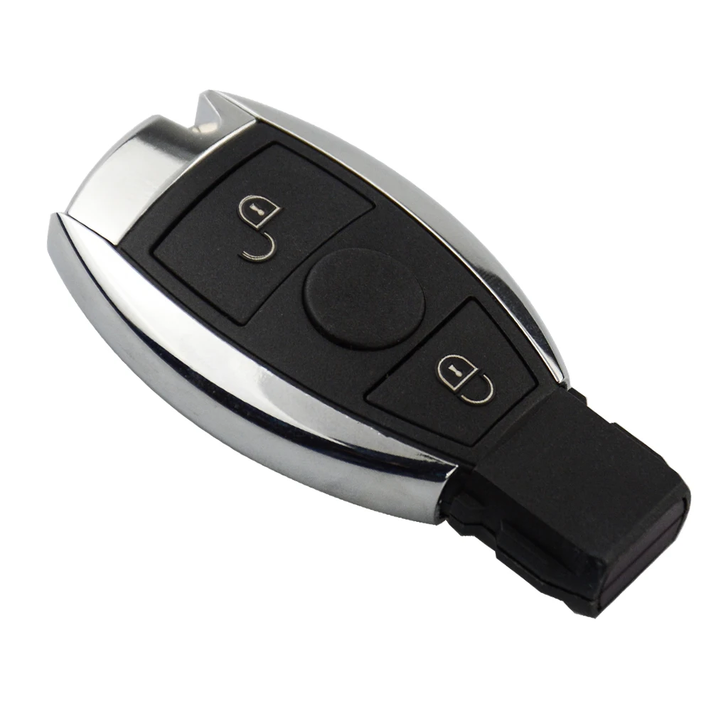 Okeytech Keyless Entry Remote Car Key Original Smart Car Key Shell Case 2/3 Buttons For Mercedes Benz A B C E S Class W203 W204 key case,car key shell,key cover,folding car key shell,fob cover