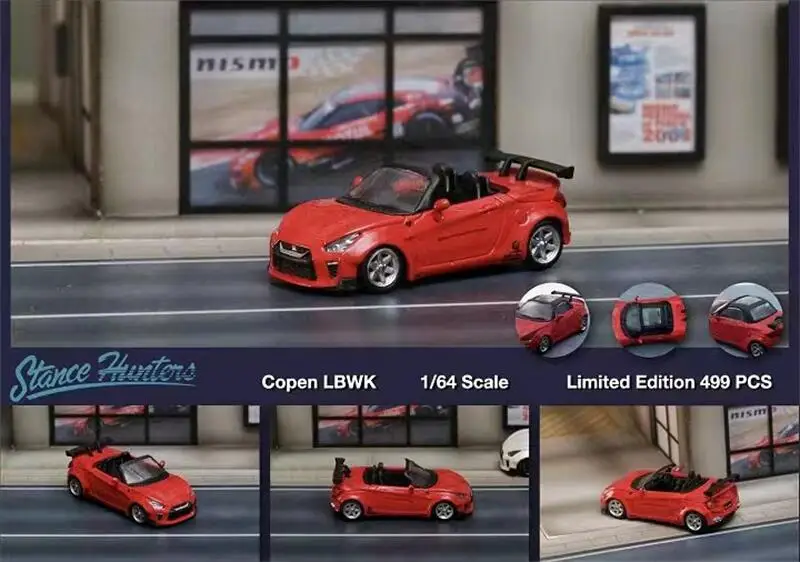 1/64 Stance Hunterts LBWK  コペン　赤、白、黒、3台 Amazon.co.jp: 1 64 Stance Hunterts LBWK コペン 赤、白、黒、3