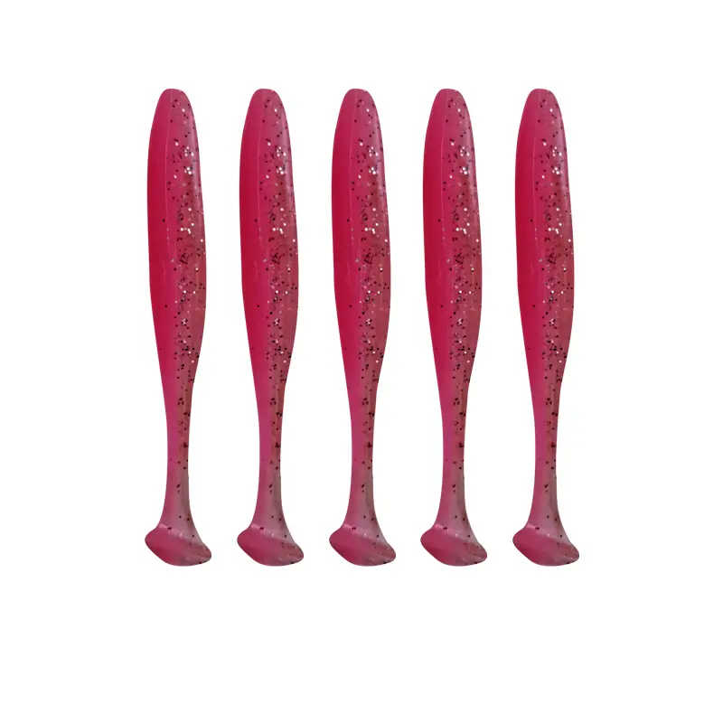 Fishing Lure 55mm 70mm 90mm T Tail Worm Soft Bait Jigging Wobblers Tackle Bass Pike Artificial Silicone Swimbait - Image 11