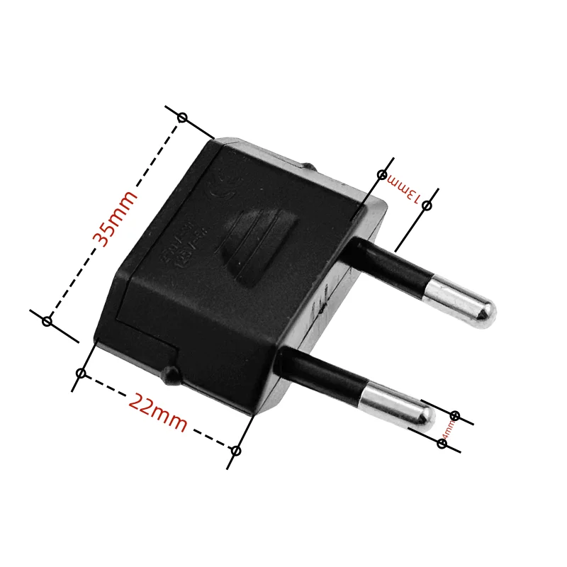 EU Adapter Travel Converter 1pcs American China US To EU Plug Euro Plug electrical AC Electrical Socket Outlet