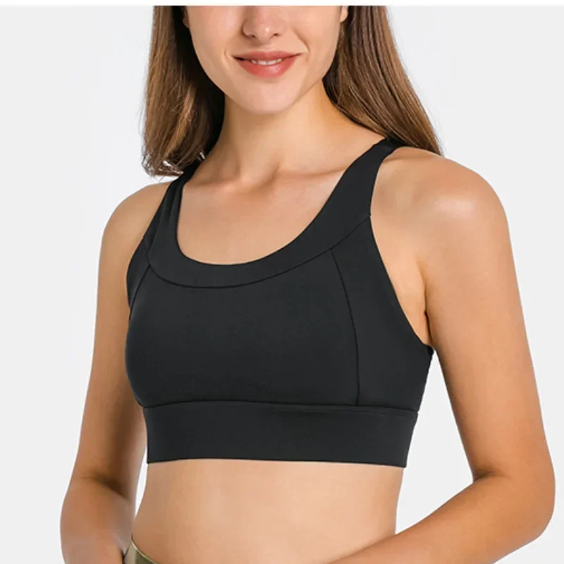 Solid Color Yoga Tight Sports Bras For Women 2024 Women's Fitness Zipper Bra Sportswear Woman Gym Training Female Crop Tops