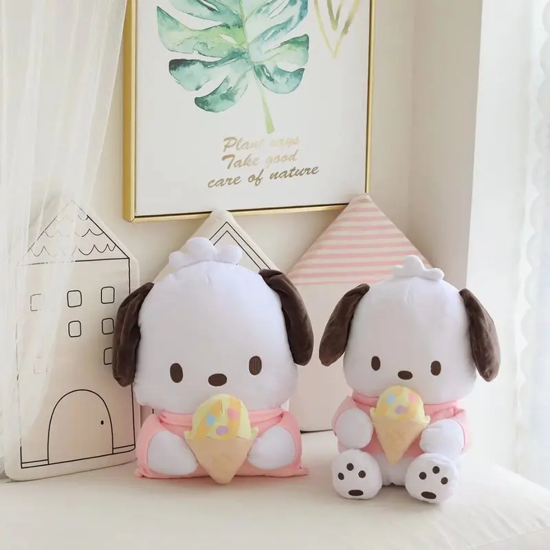 

Симпатичная креативная Подушка с мультяшным изображением Sanrio и аниме периферийная искусственная домашняя гостиная спальня тканевая Коробка Чехол