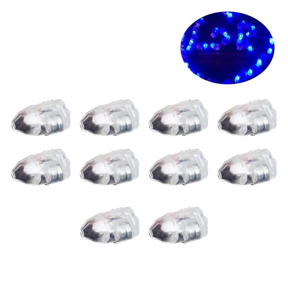 10 Pcs LED Birthday Party Decor Light Lantern Mini Waterproof Bullet Wedding