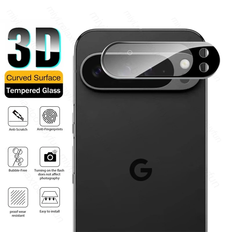 Curved Tempered Glass Camera Lens Protector Shield