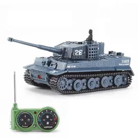Multiple styles Mini RC Tanks Model Military Electric Portable Battle Tanks Radio Control Vehicle Simulation Children's Toys 2