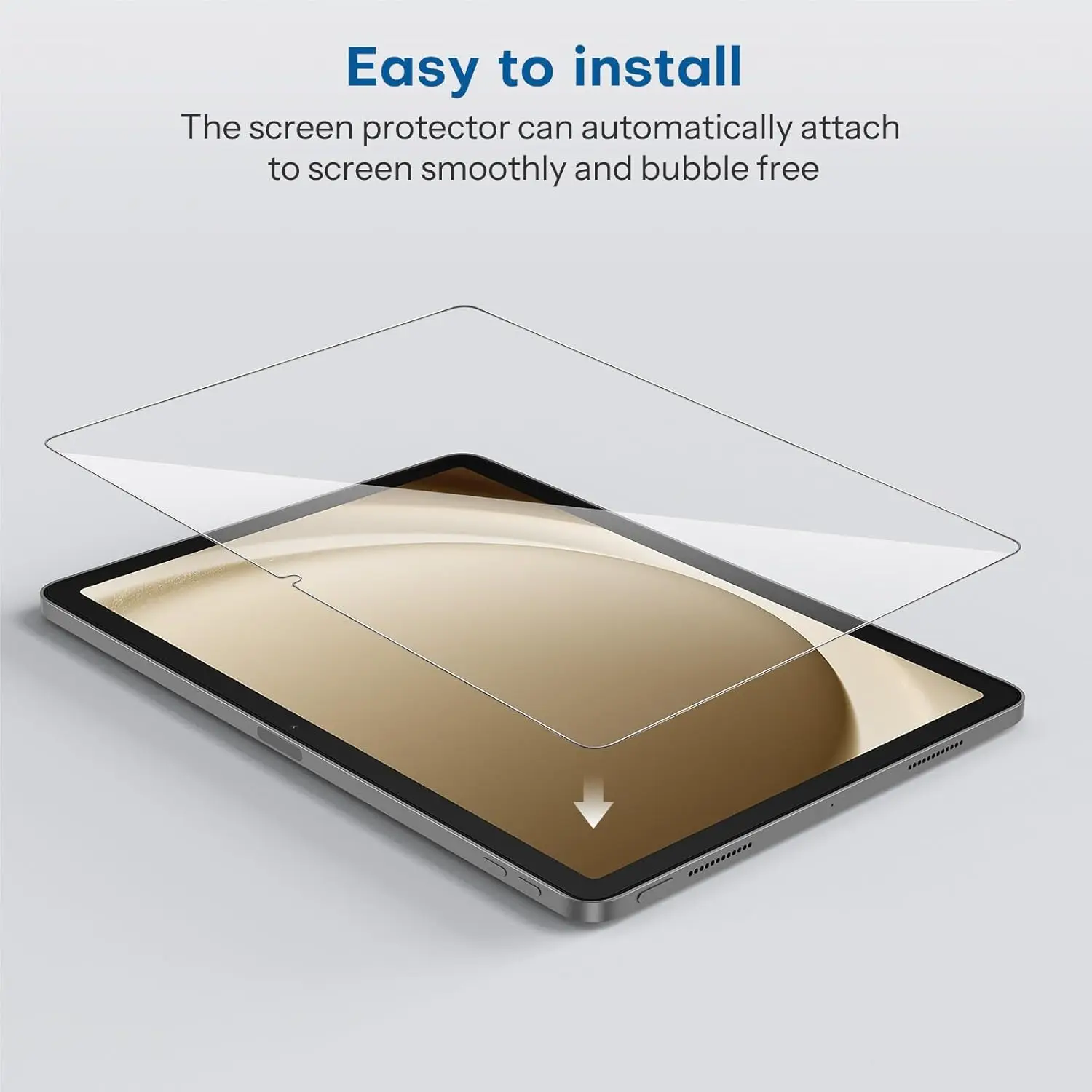 Premium Tempered Glass Screen Protector - 2 Pack, HD Clear, 11 Inch