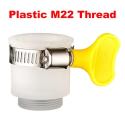 Universal Faucet Converter for Household and Bathroom Use (M22 Plastic)