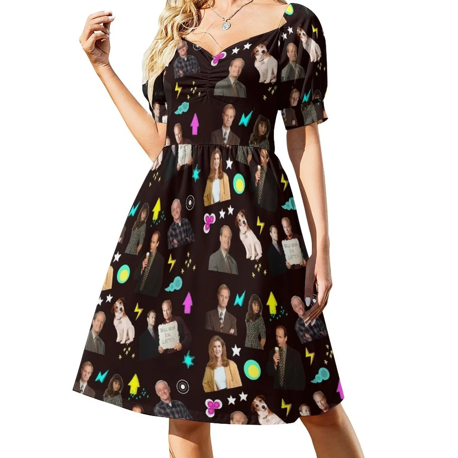 

frasier Sleeveless Dress dress summer womens clothing