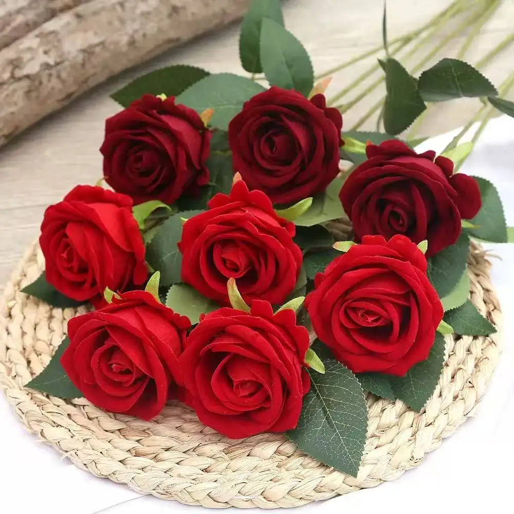 Realistic Artificial Rose Stems 3