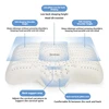 Natural Latex Pillow Protects Cervical Vertebra for Sleeping Special Pillow with Granules for Massage Sleep Aid Single Pillows 6