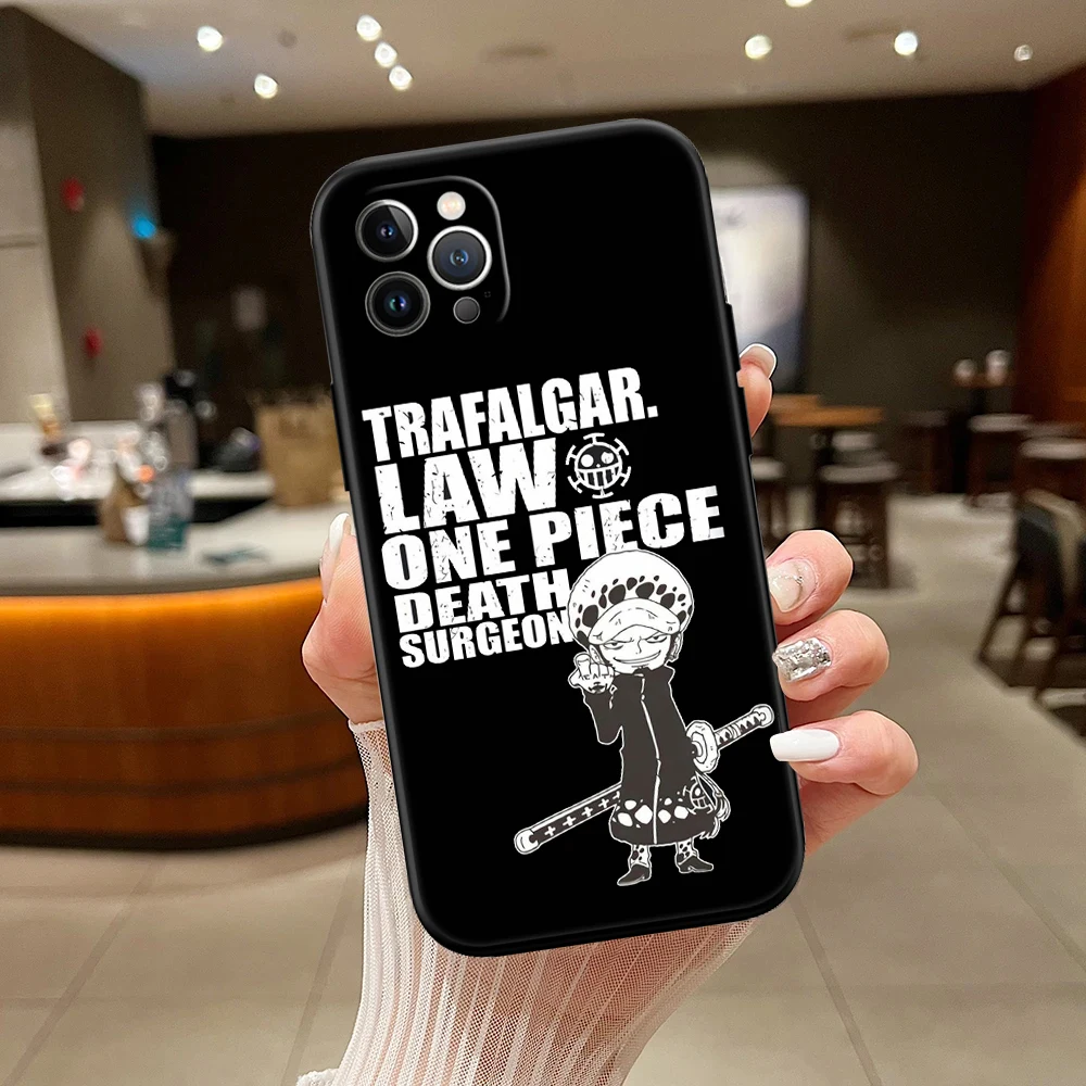 Premium One Piece Law High-End Shell Phone Case